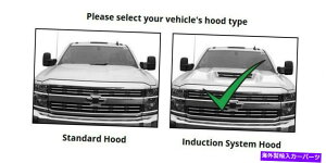 oOV[h Chevy SilveradoUVXet[hpweathertech[vt@Ct[hveN^[ WeatherTech Low Profile Hood Protector for Chevy Silverado Induction System Hood
