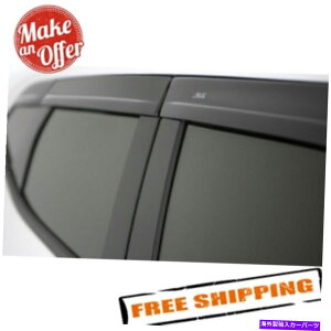 oOV[h AVS 894092e[vI[vt@CVentvisor Smoke Front and Lear Window Deflectors AVS 894092 Tape-On Low Profile Ventvisor Smoke Front and Rear Window Deflectors