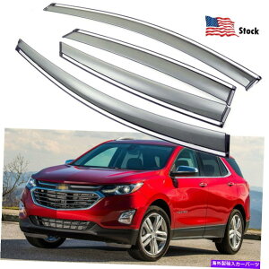 oOV[h 2018-2022V{[GNCmbNXEBhEoCU[z/J/tHOK[h̕ΌɓK Fits for 2018-2022 Chevy Equinox Window Visor Sun/Rain/Fog Guard Wind Deflectors
