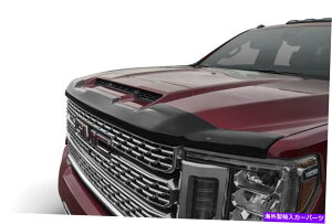 �o�O�V�[���h Sierra 2500 Aeroskin��GMC��AVS 2020�G�A���X�L�����[�v���t�@�C���t�[�h�V�[���h - �� AVS 2020 for GMC for Sierra 2500 Aeroskin Low Profile Hood Shield - Smoke