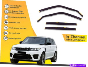 oOV[h `lł͔̕d@CK[hh[o[W[o[X|[cII 2013-up In channel wind deflectors rain guards Land Rover Range Rover Sport II 2013-up