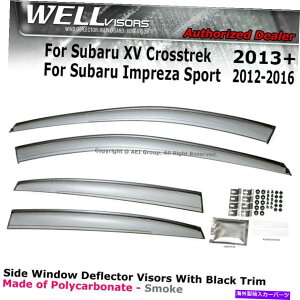 oOV[h Subaru XV Crosstrek 13-17 Impreza Sport 12-16oCU[EBhEWellvisors WELLvisors For Subaru XV Crosstrek 13-17 Impreza Sport 12-16 Visors Window