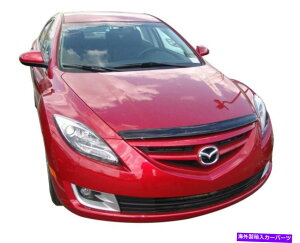 oOV[h AVS 09-12ɓK}c_6J[tN^[[vt@Ct[hV[h - -20659 AVS 09-12 fits Mazda 6 Carflector Low Profile Hood Shield - Smoke - 20659