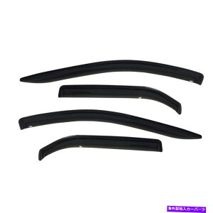 �o�O�V�[���h �E�F�X�e�B��2008-2011�C���v���U�E�F�C�h�X�������̃f�t���N�^�[4PC�̃X�o���̂��߂̃E�F�X�e�B�� - �� Westin 2008-2011 for Subaru for IMPREZA Wade Slim Wind Deflector 4pc - Smoke�y���s�A���i�z