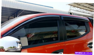�o�O�V�[���h Mitsubishi Triton 4 DOOR MR L200 2019 2020�̂��߂̃E�F�U�[�K�[�h�o�C�U�[�E�B���V�[���h Weather Guards Visor Winshield For Mitsubishi Triton 4 Door MR L200 2019 2020