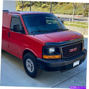 oOV[h 2003-2020 GMC Savana VañoOV[ht[hK[h BUG SHIELD HOOD GUARD FOR A 2003 - 2020 GMC SAVANA VAN