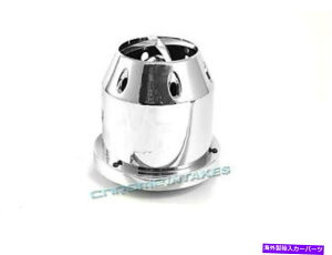 USGACe[N Ci[_Ng bh2007jo[T76mm 3 "C`Nq[gV[hGACe[NtB^[ RED 2007 UNIVERSAL 76mm 3" INCHES CHROME HEATSHIELD AIR INTAKE FILTER