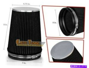 USGACe[N Ci[_Ng 6 "R[hGACe[NnCt[[VOhCgbNtB^[AEfBpjo[TubN 6" Cold Air Intake High Flow Racing Dry TRUCK FILTER Universal