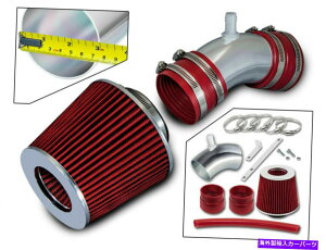 USGACe[N Ci[_Ng 06-08\i^̃X|[cGACe[NLbg +ԂtB^[3.3L DOHC V6 Sport Ram Air Intake Kit + RED Filter For 06-08 Sonata 3.3L DOHC V6