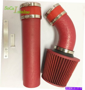 USGACe[N Ci[_Ng 1995-1997|eBAbNt@CAo[h3.8L V6ׂ̂Ă̐ԂR[eBOꂽCzCLbgtB^[ ALL RED COATED Air Intake Kit & Filter For 1995-1997 Pontiac Fir