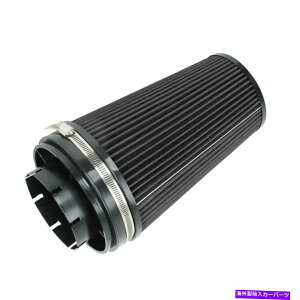 USGACe[N Ci[_Ng Vo[h/VG4 "CbgR[hCe[NnCt[EhR[ubNGAtB^[ Fit Silverado/Sierra 4" Inlet Cold Intake High FLow Round Cone Blac