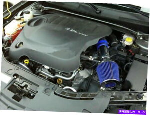 USGACe[N Ci[_Ng 2011-2014 for Blue Chrysler 200 3.6L V6GACe[NLbg +tB^[ Blue For 2011-2014 Chrysler 200 3.6L V6 Air Intake Kit + Filter