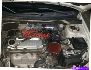 USGACe[N Ci[_Ng 2002N2006ÑubNbhMitsubishi Lancer 2.0L L4 OZ LS ES AIR INTAKE KIT VER-2 Black Red For 2002-2006 Mitsubishi Lancer 2.0L L4 OZ LS ES Air Intake Kit Ver-2