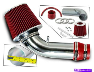 USGACe[N Ci[_Ng 99-03XYLOhB^2.5L V6̃V[gGACe[NLbg +ԂtB^[ Short Ram Air intake Kit + RED FILTER FOR 99-03 Suzuki Grand Vitara 2.5L V6