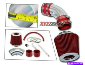 USGACe[N Ci[_Ng 2004 2005 2006 Elantra 2.0L L4 3 "̃bhV[gCzCLbg +tB^[ RED Short Ram Air Intake Kit + Filter For 2004 2005 2006 Elantra 2.0L L4 3"