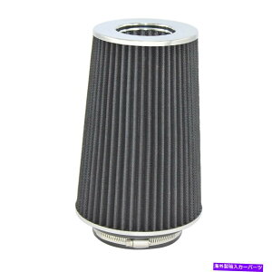 USGACe[N Ci[_Ng ubNjo[TR[Ce[NGAtB^[10.6 "L x 6" wCbg3 "3.5"܂4 "傫 BLACK Universal Cone Intake Air Filter 10.6" L x 6" W Inlet 3" 3.5" Or 4" Lar