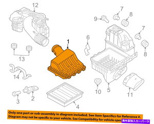 USGACe[N Ci[_Ng Ford OEMGAN[i[Ce[NtB^[{bNXnEWObhgbvJo[AL3Z9661B FORD OEM Air Cleaner Intake-Filter Box Housing Lid Top Cover AL3Z9661B