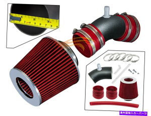 USGACe[N Ci[_Ng bhRW[VOGACe[NLbg+ 2007 2008 2008 Sonata 3.3L V6̃tB^[ RED RW Racing Ram Air Intake Kit+ Filter For 2006 2007 2008 Sonata 3.3L V6