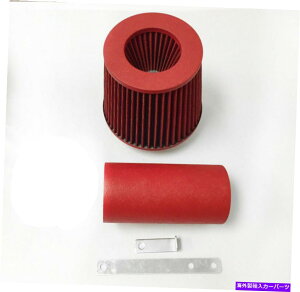 US�G�A�C���e�[�N �C���i�[�_�N�g 2005�N����2006�N�̂��ׂĂ̐Ԃ��R�[�e�B���O���ꂽ��C�z�C�L�b�g���t�B���^�[�N���C�X���[�Z�u�����O2.7L V6 ALL RED COATED Air Intake Kit & Filter For 2005-2006 Chrysler 
