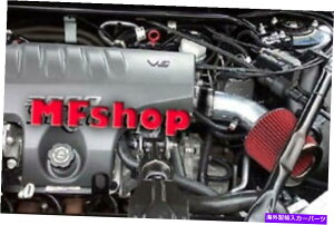 USGACe[N Ci[_Ng 1995N2005ÑubNbh|eBAbN{lr3.8L V6GACe[NVXeLbg Black Red For 1995-2005 Pontiac Bonneville 3.8L V6 Air Intake System Kit