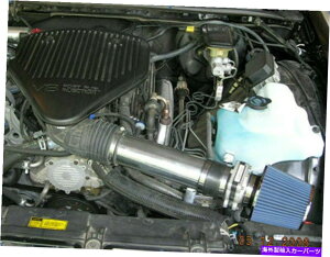 USGACe[N Ci[_Ng 94-96CpSS /JvX4.3 / 5.7 V8̃V[gGACe[NLbg +u[tB^[ Short Ram Air Intake Kit + BLUE Filter for 94-96 Impala SS / Caprice 4.3/5.7 V8
