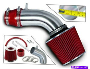USGACe[N Ci[_Ng 11-17̃Gg/xX^[/ANZg1.6 1.8̃V[gGACe[NLbg +ԂtB^[ Short Ram Air Intake Kit + RED Filter for 11-17 Elantra/Veloster/Accent 1
