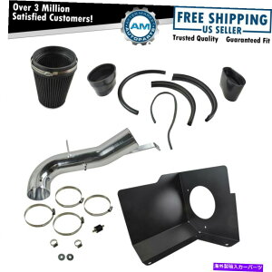 USGACe[N Ci[_Ng Vo[hVG^zV8̃ptH[}XR[hGACe[NCAI WubNGAtB^[ Performance Cold Air Intake CAI w Black Air Filter for Silverado Sierra Tahoe V8