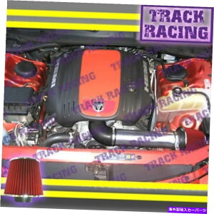 USGACe[N Ci[_Ng 05-15 Dodge Charger Magnum Challenger 300C 5.7/6.1L V8 HEMICzCubNbh 05-15 DODGE CHARGER MAGNUM CHALLENGER 300C 5.7/6.1L V8 HEMI AIR INTAKE Black Red