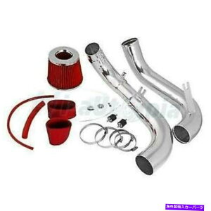 USGACe[N Ci[_Ng 2006N2007N2010ÑR[hGACe[N+ԂtB^[2011 Honda Civic DX LX EX 1.8L L4 Cold Air Intake+Red Filter for 2006 2007-2010 2011 Honda Civic DX LX EX 1.8L L4