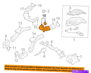 USGACe[N Ci[_Ng BMW OEM 08-14 X6 4.4LGAN[i[Ce[NAbp[_Ng`[uz[X1371757452 BMW OEM 08-14 X6 4.4L Air Cleaner Intake-Upper Duct Tube Hose Left 13717577452