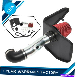 USGACe[N Ci[_Ng 2010-2011J}3.6LR[hGACe[NLbg +q[gV[hbhtB^[̐VK NEW For 2010-2011 Camaro 3.6L Cold Air Intake Kit +Heat Shield Red Filter