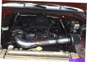 USGACe[N Ci[_Ng 2011-2012̃I[ubNYpXt@C_[4.0L V6GACe[NVXeLbg +tB^[ All Black For 2011-2012 Nissan Pathfinder 4.0L V6 Air Intake System Kit + Filter