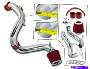 USGACe[N Ci[_Ng 3 "12-15 CIVIC DX/LX/EX 1.8L L4p̐ԂR[hGACe[NULbg +tB^[ 3" RED Cold Air Intake Induction Kit + Filter For 12-15 Civic DX/LX/EX 1.8L L4