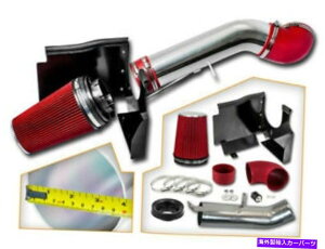 USGACe[N Ci[_Ng 99-06Vo[h1500 4.8L/5.3L V8p̃R[hq[gV[hGACe[N +ԂtB^[ Cold Heat Shield Air Intake + RED Filter for 99-06 Silverado 1500 4.8L/5.3L V8