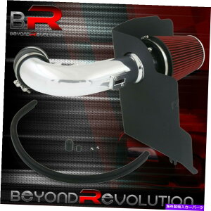 USGACe[N Ci[_Ng 2011-2014̃X^GT 5.0 V8R[hGACe[NNpCv +q[gV[htB^[ For 2011-2014 Mustang GT 5.0 V8 Cold Air Intake Chrome Pipe + Heat Shield Filter