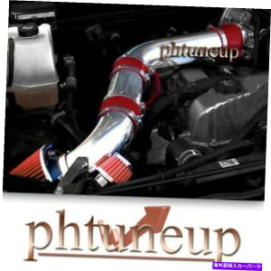 USGACe[N Ci[_Ng 07-12̃bhGACe[NLbgV{[RhGMCLjIn}[H3 3.7L RED AIR INTAKE KIT FOR 07-12 CHEVY COLORADO GMC CANYON HUMMER H3 3.7L