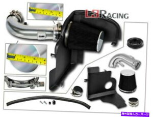 USGACe[N Ci[_Ng 4 "ubNR[hq[gV[hGACe[NLbg + 11-14tH[h}X^O5.0L V8ptB^[ 4" BLACK Cold Heat Shield Air Intake Kit + FIlter For 11-14 Ford Mustan