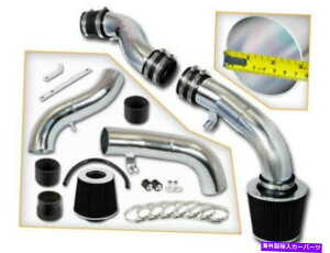 USGACe[N Ci[_Ng 3 "03-07̃ubNR[hGACe[NULbg +tB^[Tiburon GT/SE 2.7L V6 3" BLACK Cold Air Intake Induction Kit + Filter For 03-07 Tiburon GT/SE 2.7L V6