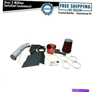 USGACe[N Ci[_Ng ptH[}XR[hGACe[NCAIbhGAtB^[4 "Vo[hVG^z Performance Cold Air Intake CAI Red Air Filter 4" for Silverado Sierra Tahoe