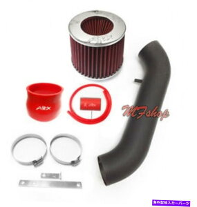 USGACe[N Ci[_Ng 94-01CeO1.8L L4 LS GSGACe[NLbgpAirx Racing Coated Black-Red AirX Racing Coated Black-Red For 94-01 Integra 1.8L L4 LS RS GS Air Intake Kit
