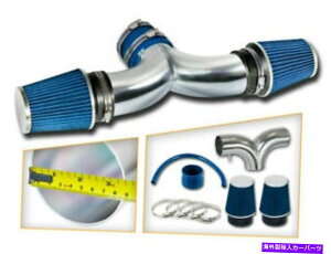 USGACe[N Ci[_Ng 04-09_R^/fS3.7 4.7fAcC̃V[gGACe[NLbg +u[tB^[ Short Ram Air Intake Kit +BLUE Filter for 04-09 Dakota/Durango 3.7 4.7 Dua