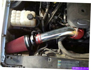 USGACe[N Ci[_Ng 4 "00-06[RV8 4.8L/5.3L/6.0LMV[hR[hGACe[N +tB^[ 4" RED 00-06 Yukon V8 4.8L/5.3L/6.0L Heat Shield Cold Air Intake + Filter