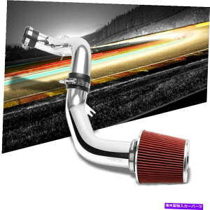 USGACe[N Ci[_Ng 3.00 "|[hpCvbhR[tB^[R[hGACe[NLbg07-09g^JV6 3.00" Polish Pipe Red Cone Filter Cold Air Intake Kit For 07-09 Toyota Camry V6