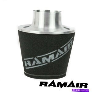 USGACe[N Ci[_Ng Ramair High Flow Foam Air Filter Intake-jo[T100mmlbNA~jEtB^[ Ramair High Flow Foam Air Filter Intake - Universal 100Mm Neck Aluminium Filter