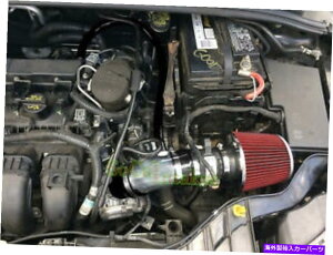 USGACe[N Ci[_Ng 2012-2018tH[htH[JX2.0L 4cyl̃ubNbhGACe[NLbgtB^[ Black Red Air Intake Kit & Filter For 2012-2018 Ford Focus 2.0L 4Cyl