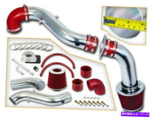 USGACe[N Ci[_Ng 3 "98-03GXR[gZX2 2.0L L4 DOHCp̐ԂR[hGACe[NULbg +tB^[ 3" RED Cold Air Intake Induction Kit + Filter For 98-03 Escort ZX2 2.0L L4 DOHC