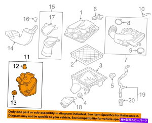 USGACe[N Ci[_Ng GM OEMGAN[i[ێʋz_Ng`[uz[X13337770 GM OEM Air Cleaner Intake-Resonator Duct Tube Hose 13337770