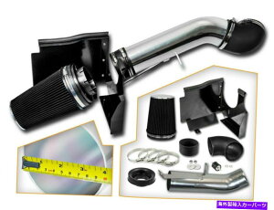 USGACe[N Ci[_Ng ubNq[gV[hGACe[NLbg + 00-06 GMC Yukon V8 4.8L 5.3L̃tB^[ BLACK Heat Shield AIr Intake Kit + Filter For 00-06 GMC Yukon V8 4.8L 5.3L