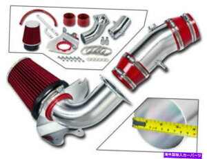 USGACe[N Ci[_Ng 3.5 "94-95p̐ԂR[hGACe[NULbg +tB^[GT 5.0L V8 3.5" RED Cold Air Intake Induction Kit + Filter For 94-95 Mustang GT 5.0L V8