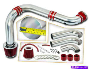 USGACe[N Ci[_Ng _bWp̐ԂR[hGACe[NLbg +ԂtB^[03-08 RAM 1500 5.7L V8w~ RED COLD AIR INTAKE KIT + RED FILTER FOR DODGE 03-08 RAM 1500 5.7L V8 HEMI